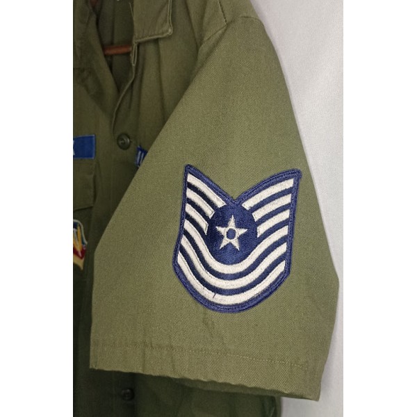 Chemisette US AIR FORCE guerre du Viet Nam 60/70