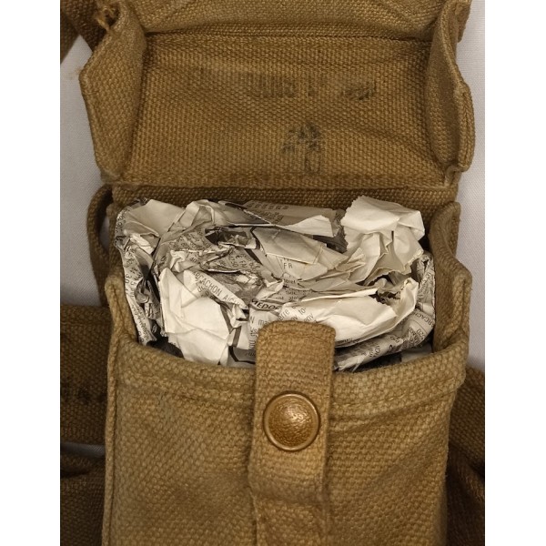 Ensemble Web 37 Anglais Ceinturon Pouchs Brelage WW2