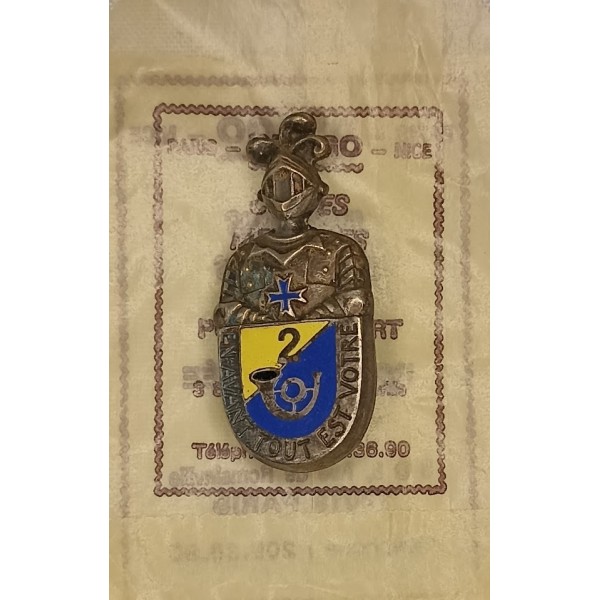 Insigne du 2ème Régiment de...