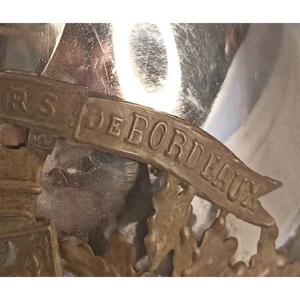 Casque Adrian model 1933 Ville de BORDEAUX vintage