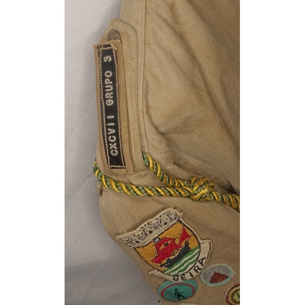Chemisette SCOUT Espagnol vintage 70/80