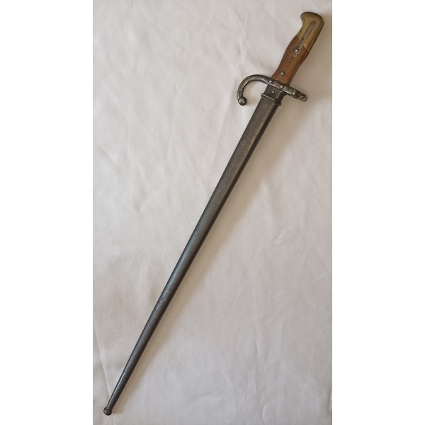 Baïonnette modèle 1874 fusil gras datée 1876