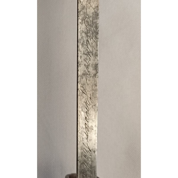 Baïonnette modèle 1874 fusil gras datée 1876