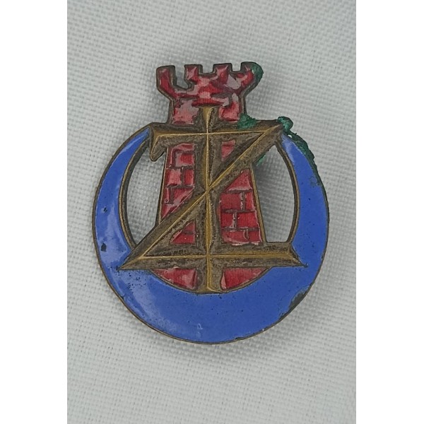 Insigne 1er ZOUAVES fab. A....