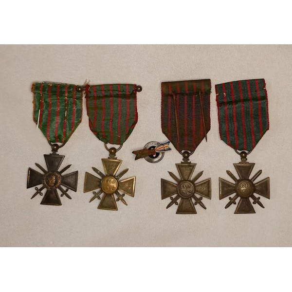 Médailles Croix de guerre...