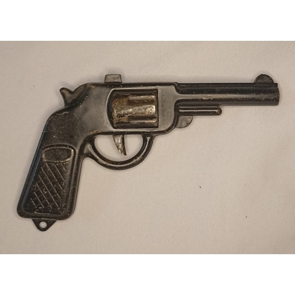 Pistolet jouet ancien en tôle DOUGLAS made in Belgium vintage n°9