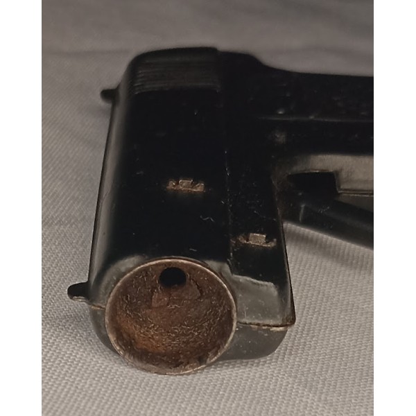Pistolet jouet à bouchon JEP en tôle vintage 50/60 n°12