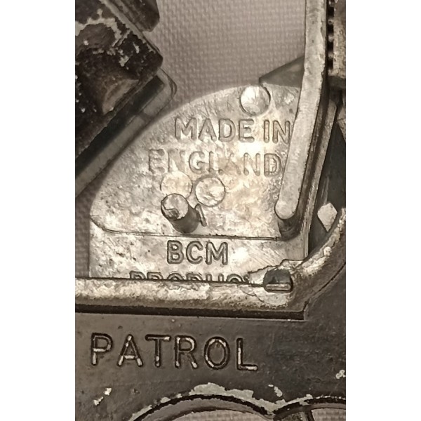 Pistolet jouet à pétard amorce en Zamac BCM England vintage 70/80 n°17