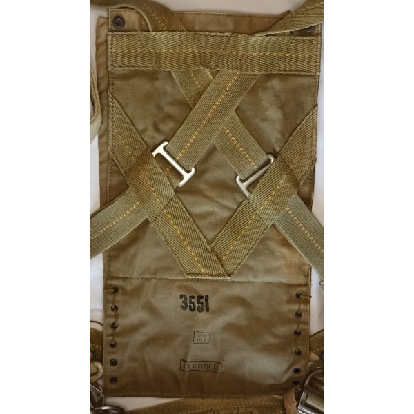 Harnais EFA 361 SIJ parachute Pilote Armée de l'Air