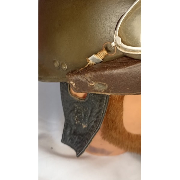 Casque Adrian modèle 1935 troupes Motorisées 39/45 WW2