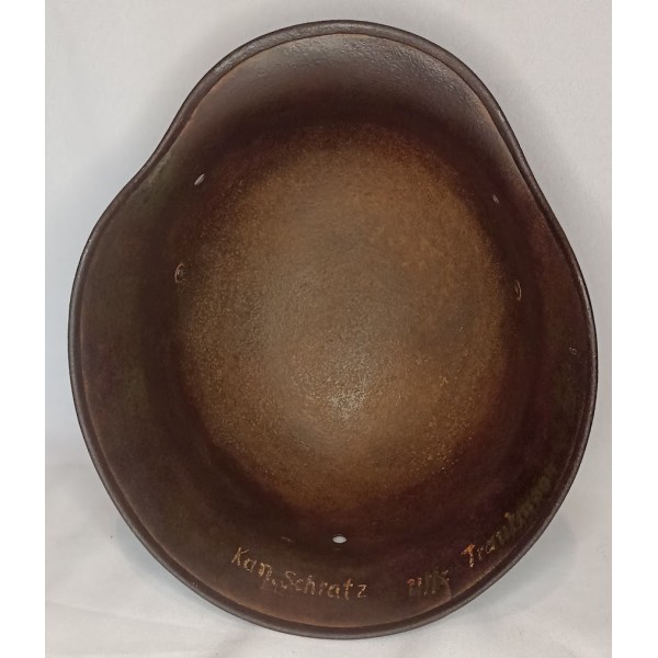 Coque casque Allemand model 1935 nominatif 39/45 WW2