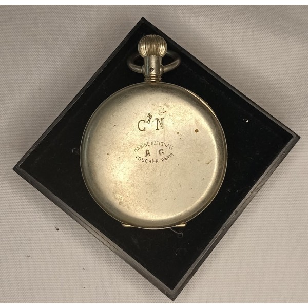Rare Chronomètre FOUCHER Marine National 39/45 WW2