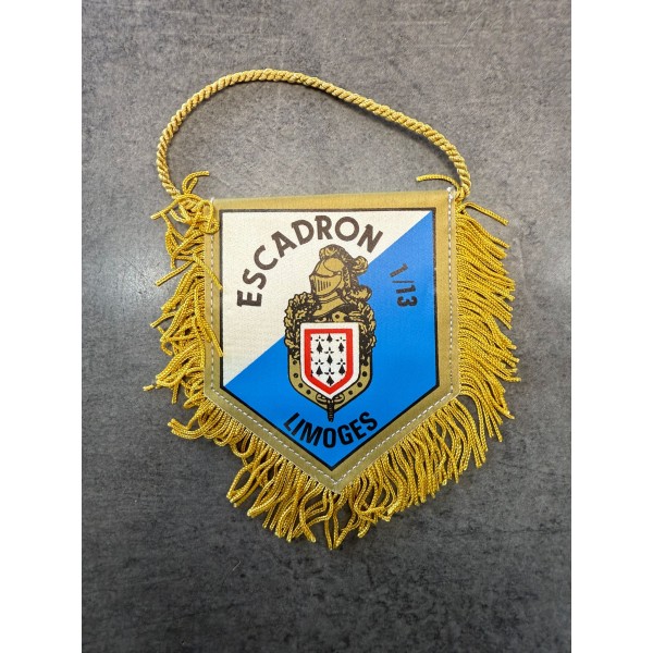 Fanion militaire escadron 1/13 Limoges