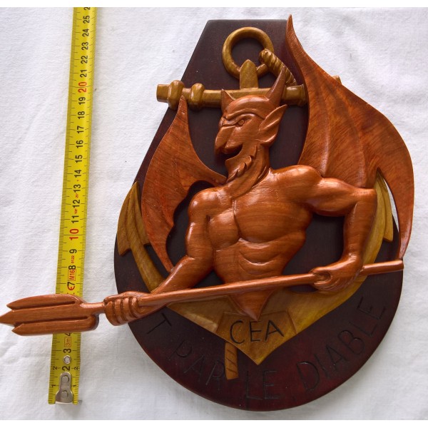 Insigne 21ème RIMa (Diable)