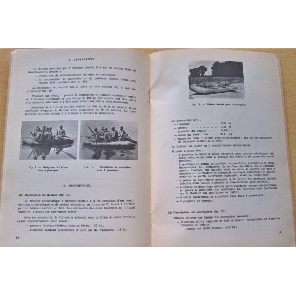 TTA 752 Flotteurs pneumatiques Français