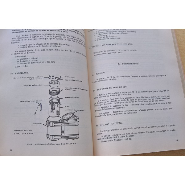 TTA 704 bis Mise en œuvre des mines