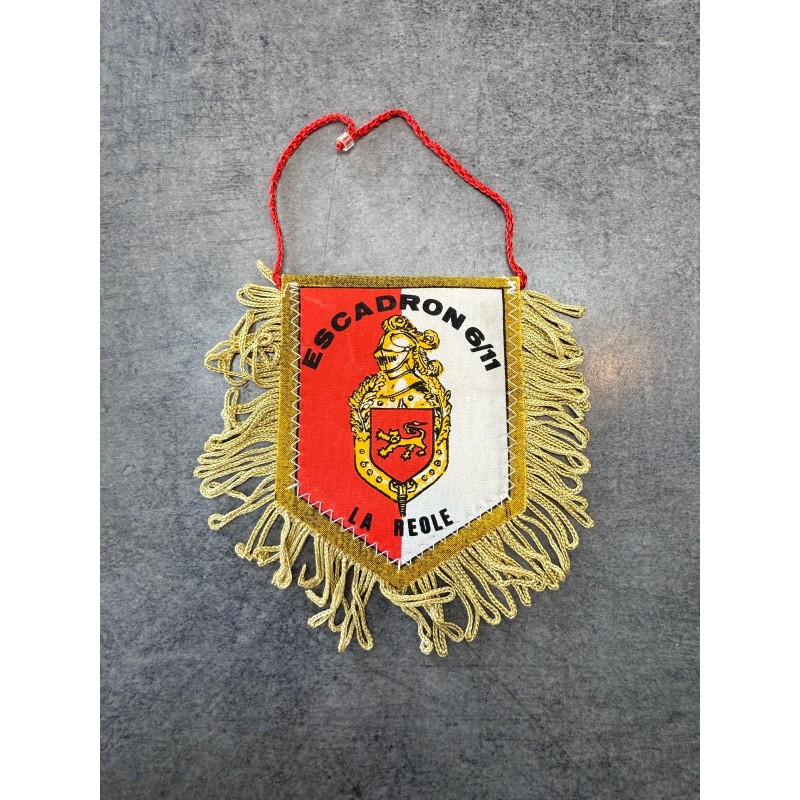 Fanion militaire – Escadron 611 La Réole Gendarmerie mobile