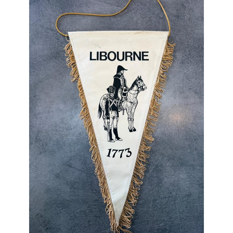 Grand fanion militaire Libourne 1773 / E.N.O.R.S.S.A.