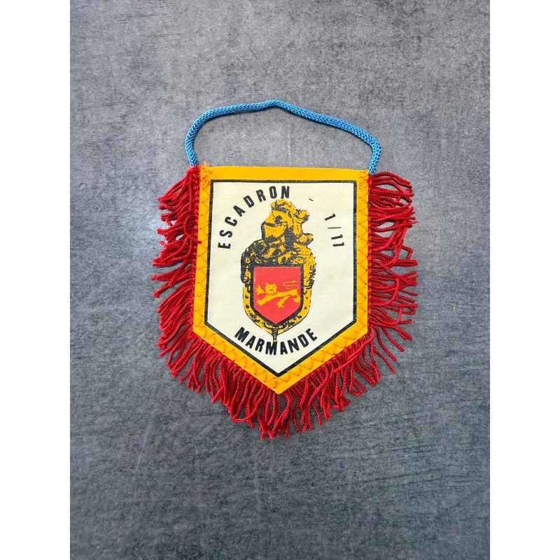 Fanion Escadron de Gendarmerie Mobile de Marmande Mission Nouvelle-Calédonie 1983