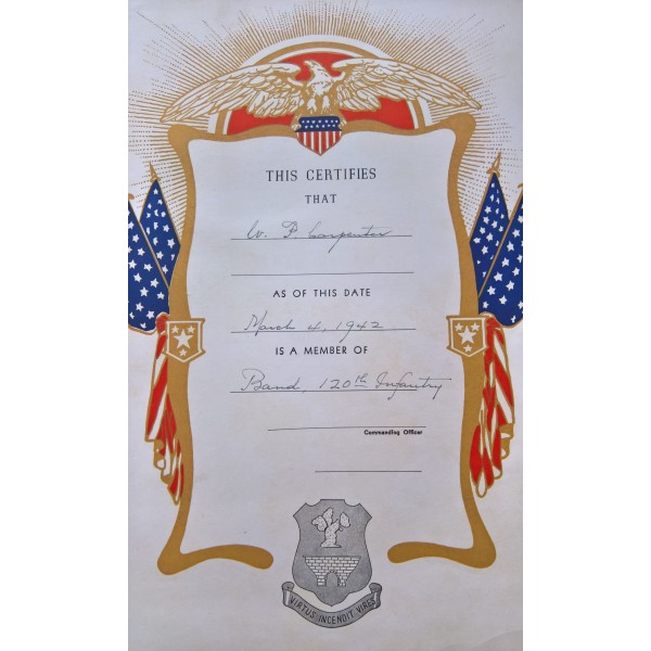 Livre US WW2 Fort Jackson