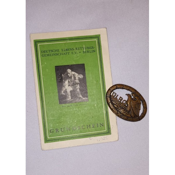 Badge et carte secouriste...