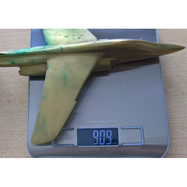 Presse papier laiton Alpha jet