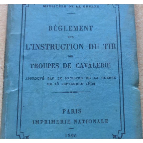 Règlement sur l'instruction...