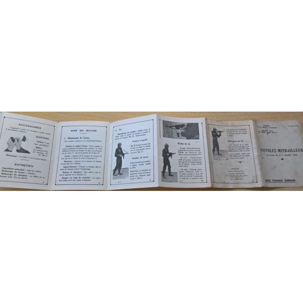 Livret dépliant PM mat 49