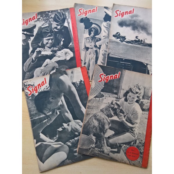 Lot revues Signal Allemand WW2