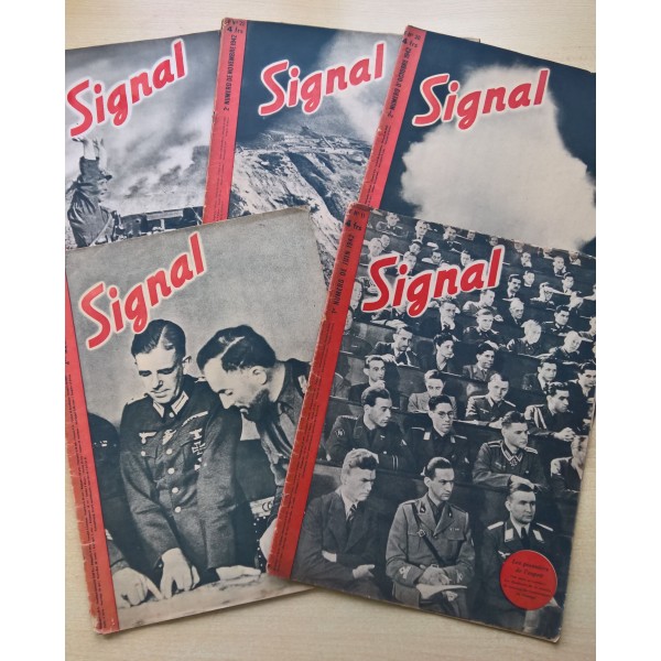 Lot revues Signal Allemand WW2