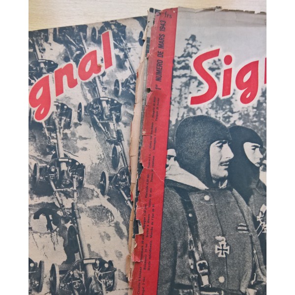 Lot revues Signal Allemand WW2