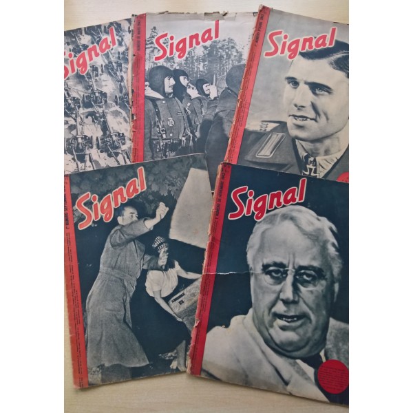 Lot revues Signal Allemand WW2