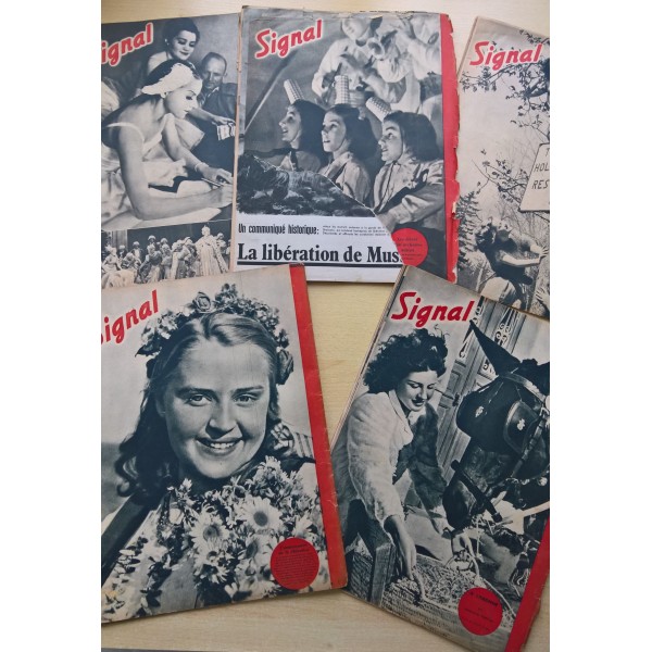 Lot revues Signal Allemand WW2