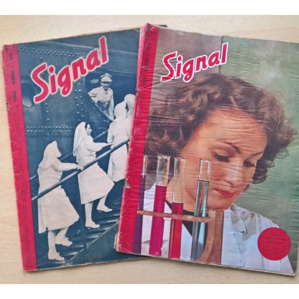 Lot revues Signal Allemand WW2