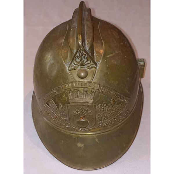 Casque Sapeur Pompier model 1895 KNUTANGE 57