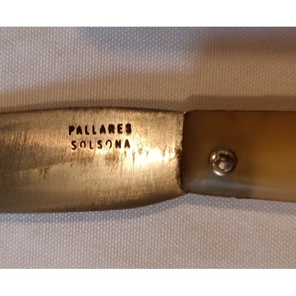 Ancien petit couteau de poche PALLARES vintage