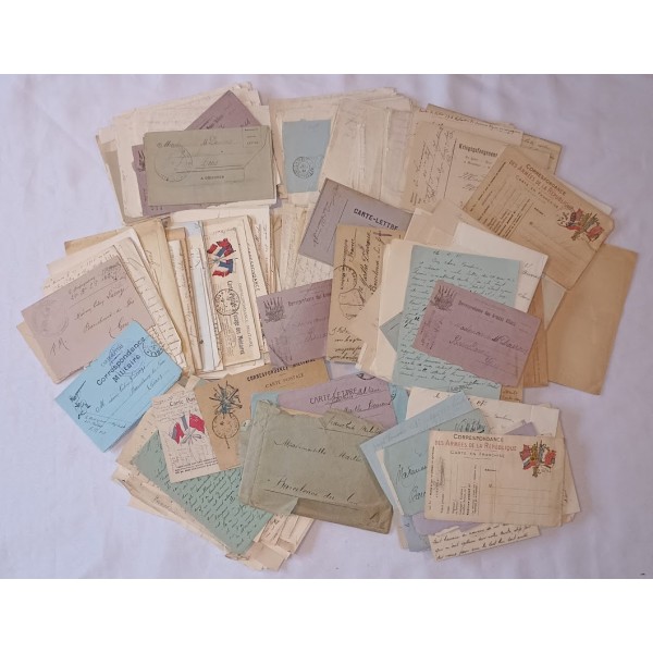 Lettres correspondance...