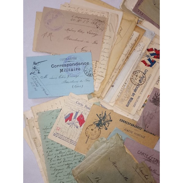Lettres correspondance...