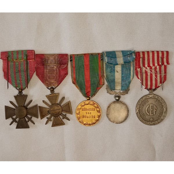 Médailles soldat France Libre DFL guerre 39/45 WW2