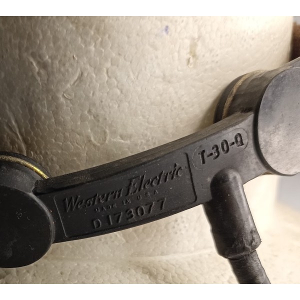 Ecouteur et laryngophone personnel navigant USAAF WW2