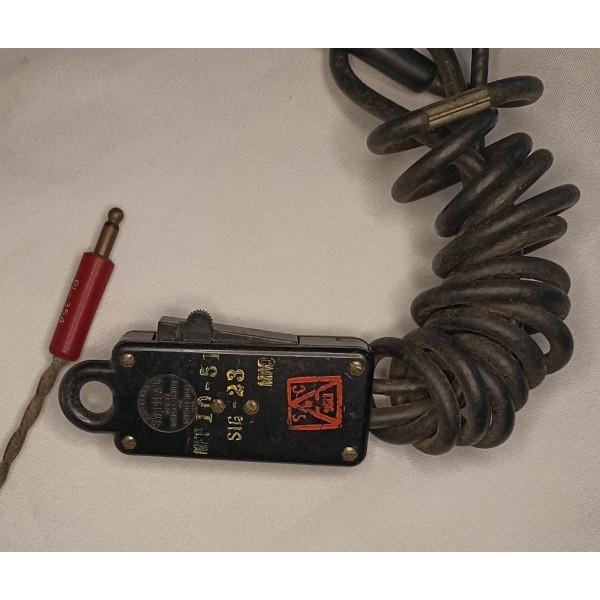 Ecouteur et laryngophone personnel navigant USAAF WW2