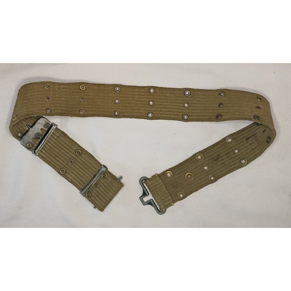 Ceinturon US model 1943 toile vert OD WW2