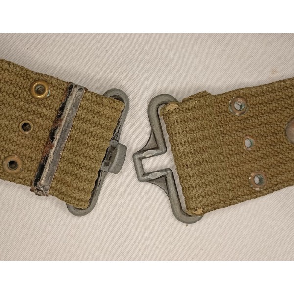 Ceinturon US model 43 toile vert OD WW2
