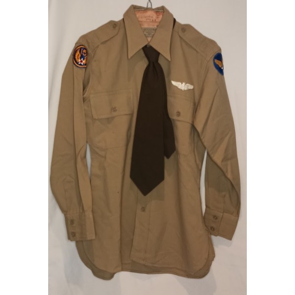 Chemise pink Officier USAAF...