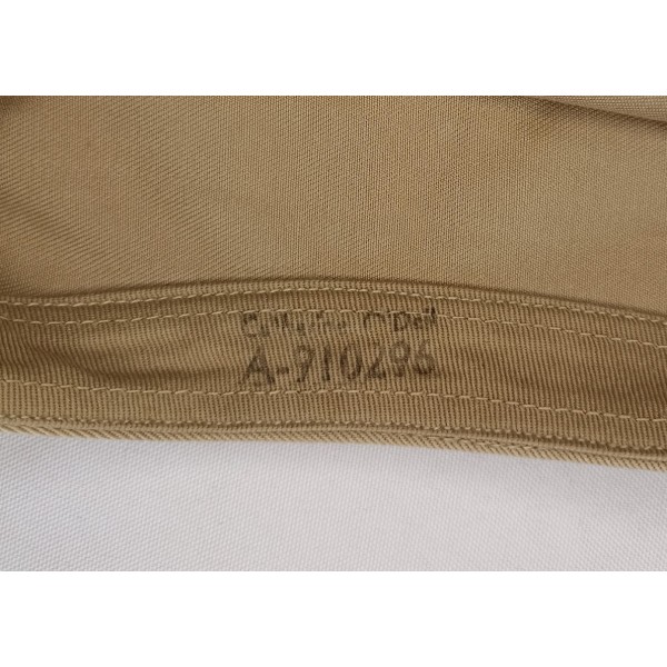 Calot US WAAC toile Chino WW2 nominatif taille 56/57 Fr