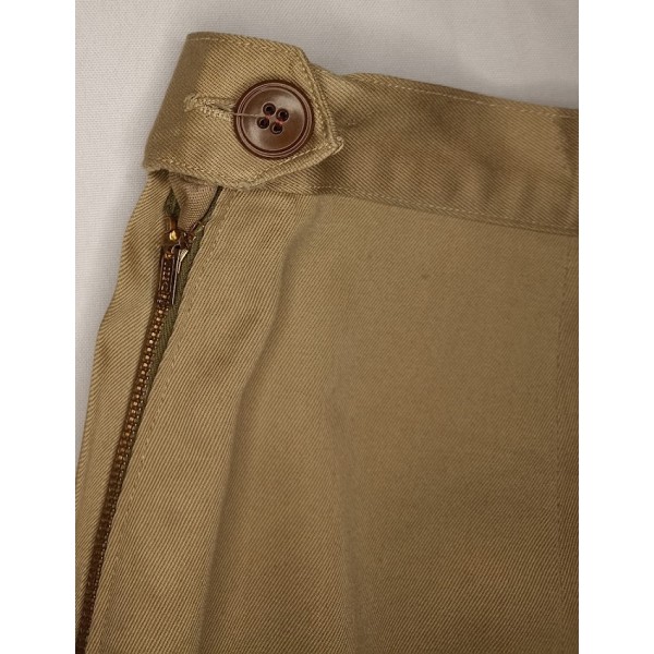 Jupe dress US Army WAAC en toile Chino WW2