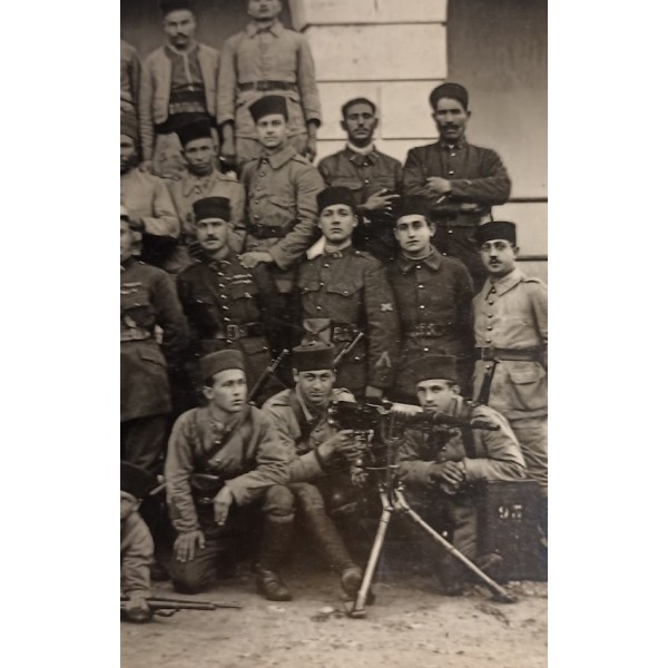Grande photo section 8ème Régiment Tirailleur Algérien 20/30