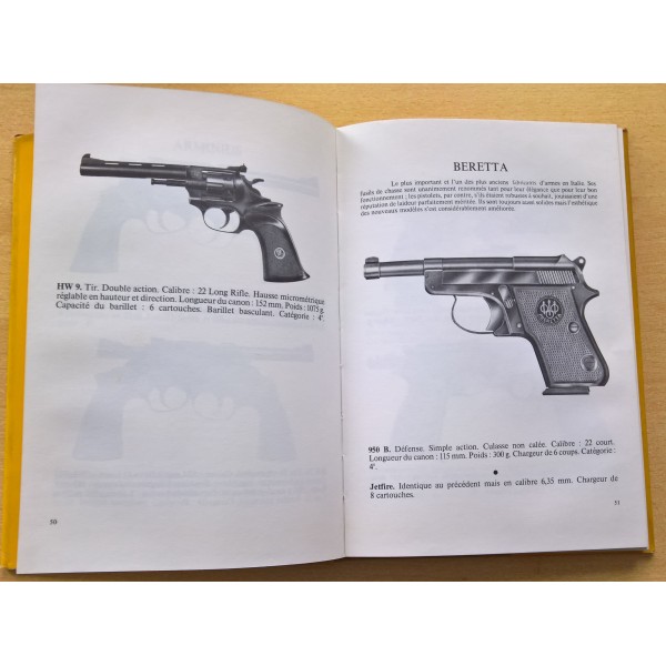 Livre "Les armes de poing modernes"