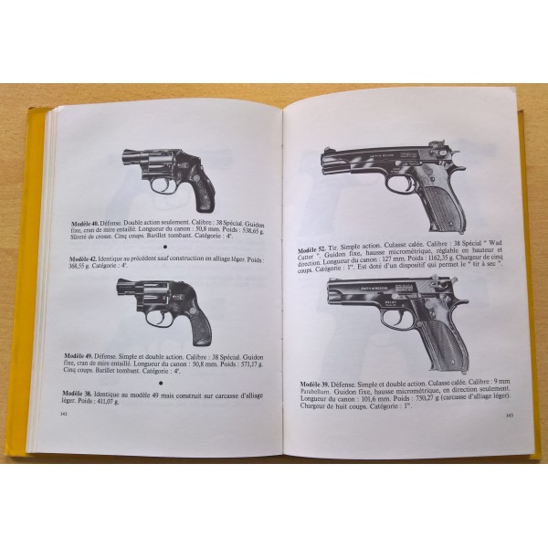 Livre "Les armes de poing modernes"
