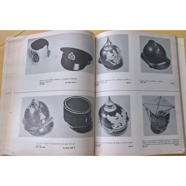 Livre vente aux enchères Antiquarmes n° 3